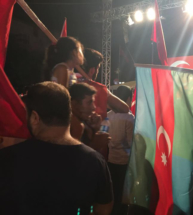 South Azerbaijan Flag - Istanbul