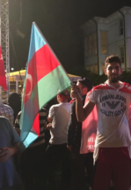 پرچم آذربایجان جنوبی - استانبول