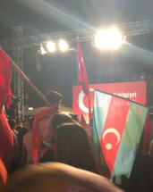 South Azerbaijan Flag - Istanbul